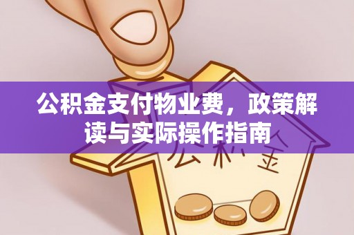 平阴公积金支付物业费，政策解读与实际操作指南