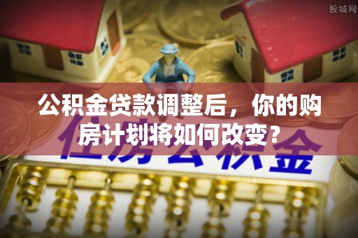平阴公积金贷款调整后，你的购房计划将如何改变？