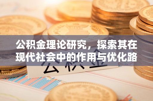 平阴公积金理论研究，探索其在现代社会中的作用与优化路径