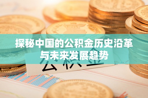 平阴探秘中国的公积金历史沿革与未来发展趋势