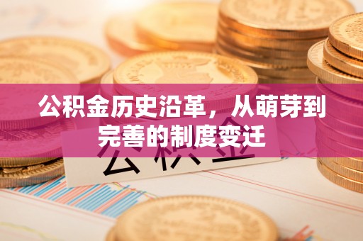平阴公积金历史沿革，从萌芽到完善的制度变迁