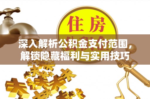 平阴深入解析公积金支付范围，解锁隐藏福利与实用技巧