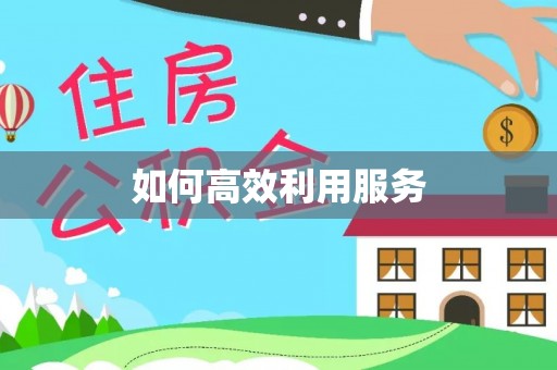 平阴如何高效利用服务