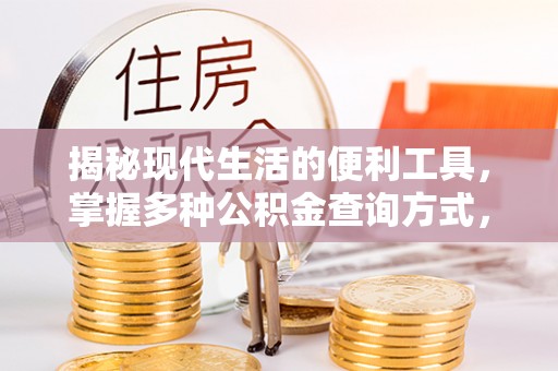 平阴揭秘现代生活的便利工具，掌握多种公积金查询方式，让财富管理更轻松