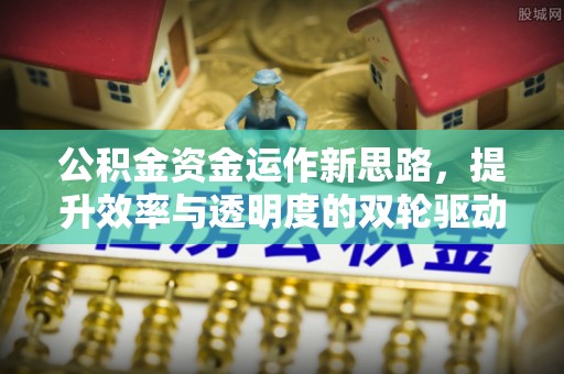 平阴公积金资金运作新思路，提升效率与透明度的双轮驱动